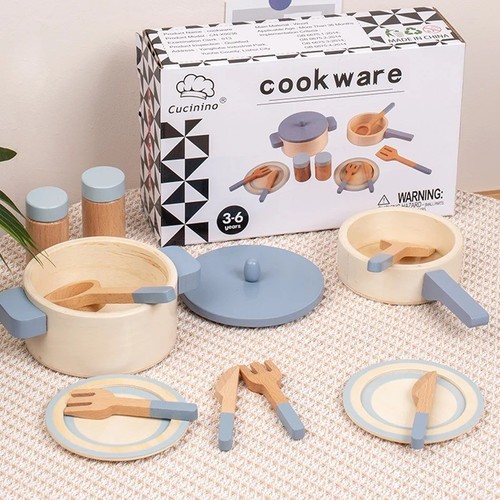Wooden kids play - kids, set