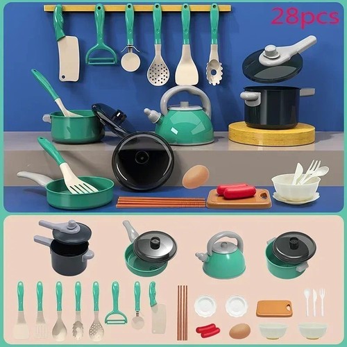 28pcs kids cooking - set, toy