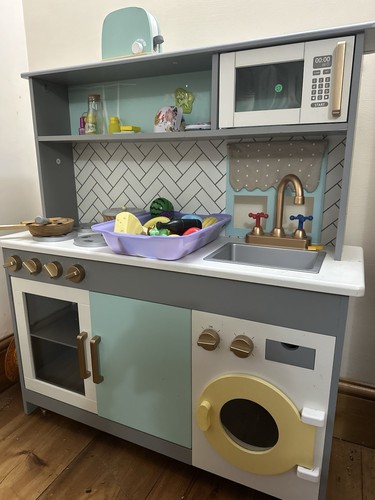 Kids play kitchen - food, &