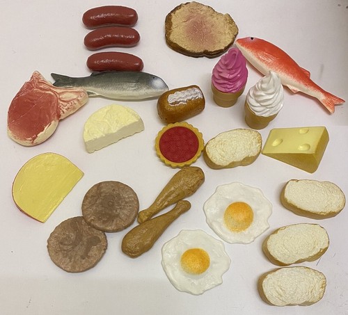 Piece pretend market food - 24,