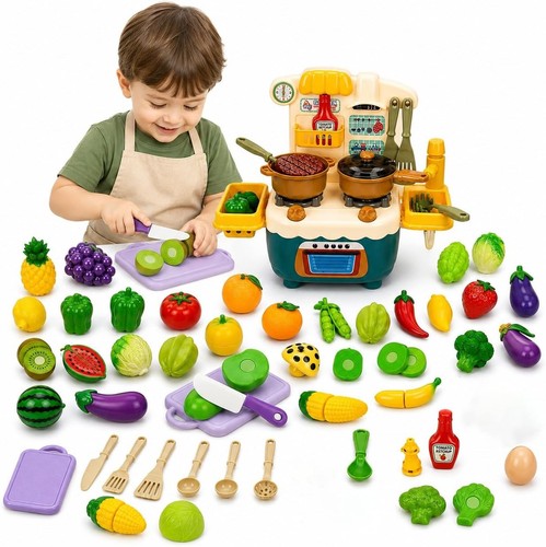 Play kitchen set for kids - play,