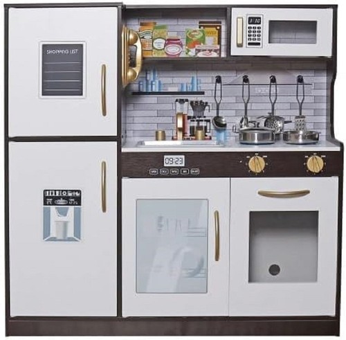 Wooden kids kitchen - kids, cooking