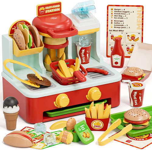 Play food set - set,, fast