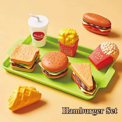 Pretend play fake food - play,