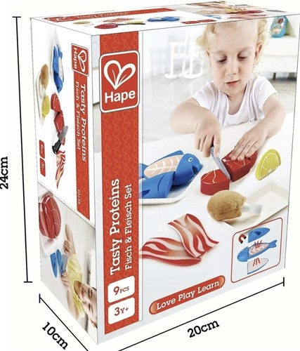 Hape tasty proteins wooden - tasty,