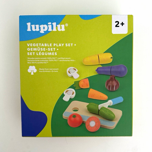 Lupilu wooden vegetable - wooden, play