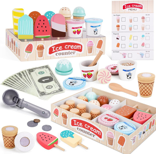 45pcs wooden ice - 45pcs, shop