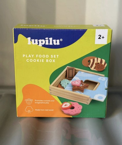 Lupilu wooden play food - wooden, cookie