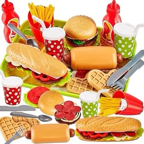Kids pretend play kitchen - pretend,