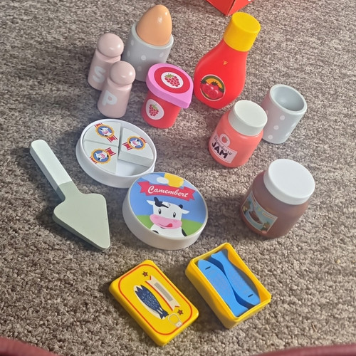 Wooden play kitchen pretend - wooden,