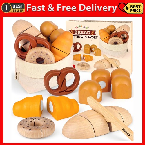 Airlab wooden play - play, food