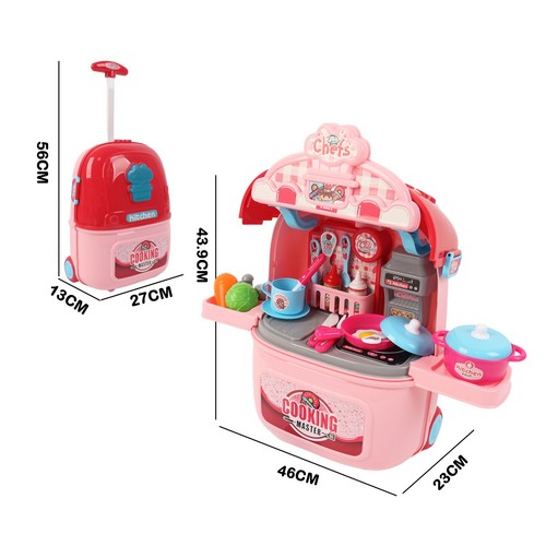 Kids play kitchen - kids, portable