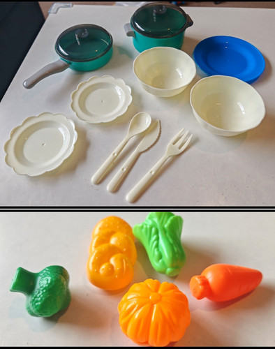 Kids pretend play - play, set