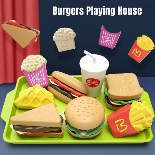 Food toy play - food, kids
