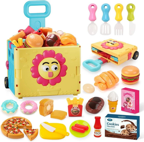 Cutting play food toy - 2,