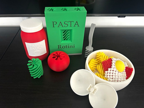Pretend play pasta - pasta, set